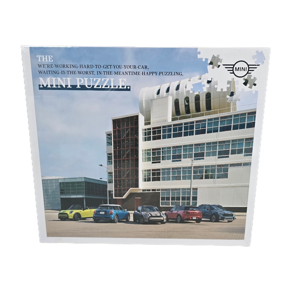 NEW Mini Cooper 1000 Piece Puzzle Promotional 2020 - SEALED